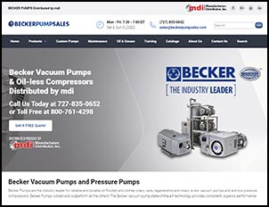 Becker Pump Sales